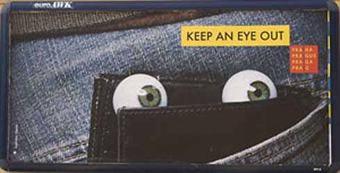 keep an eye out for pickpockets